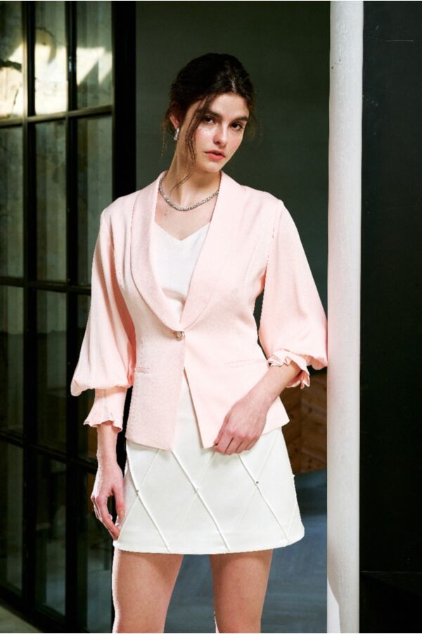 青果領西裝外套